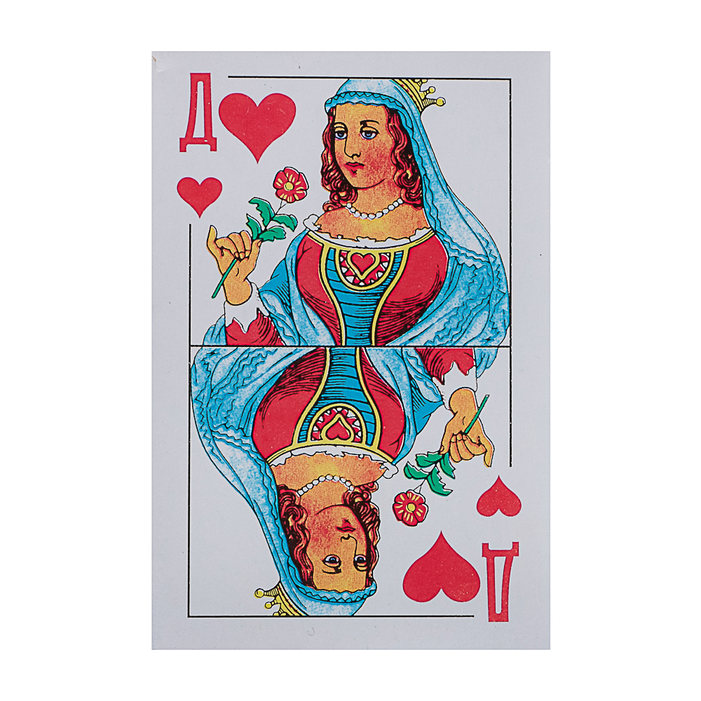 Карты игральные 36 шт/колода мультиколор картон., арт.№ 538-228