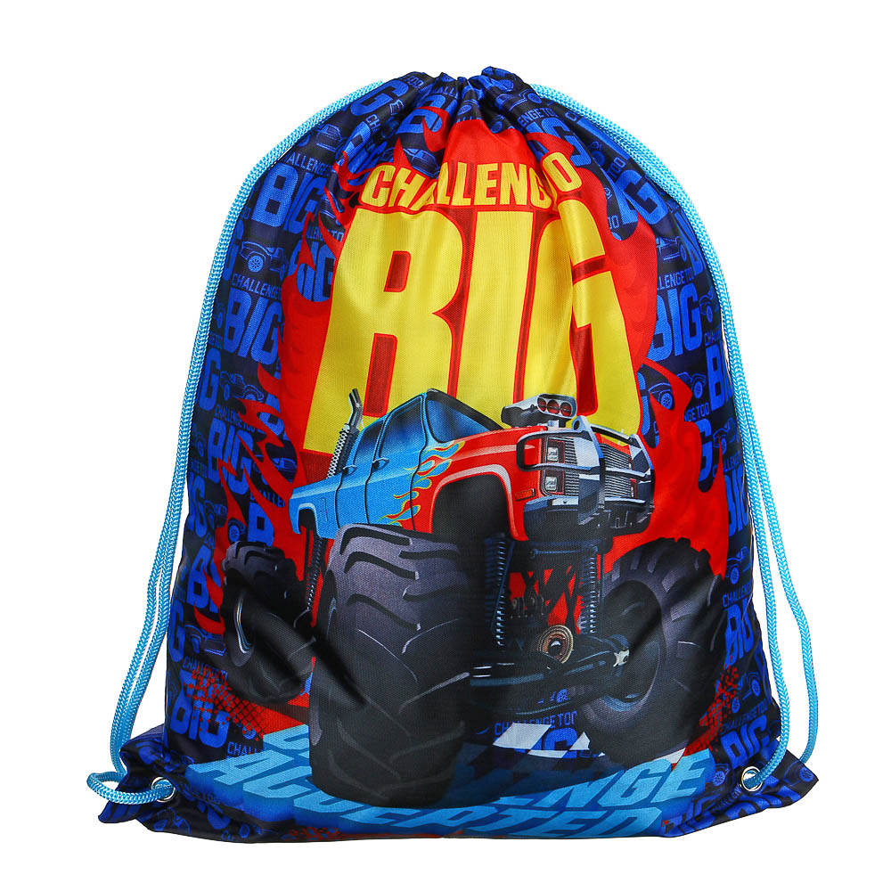 ТУ БИГ Мешок для сменной обуви на завязках, 34,8x41,5см, полиэстер, арт.№ 233-079