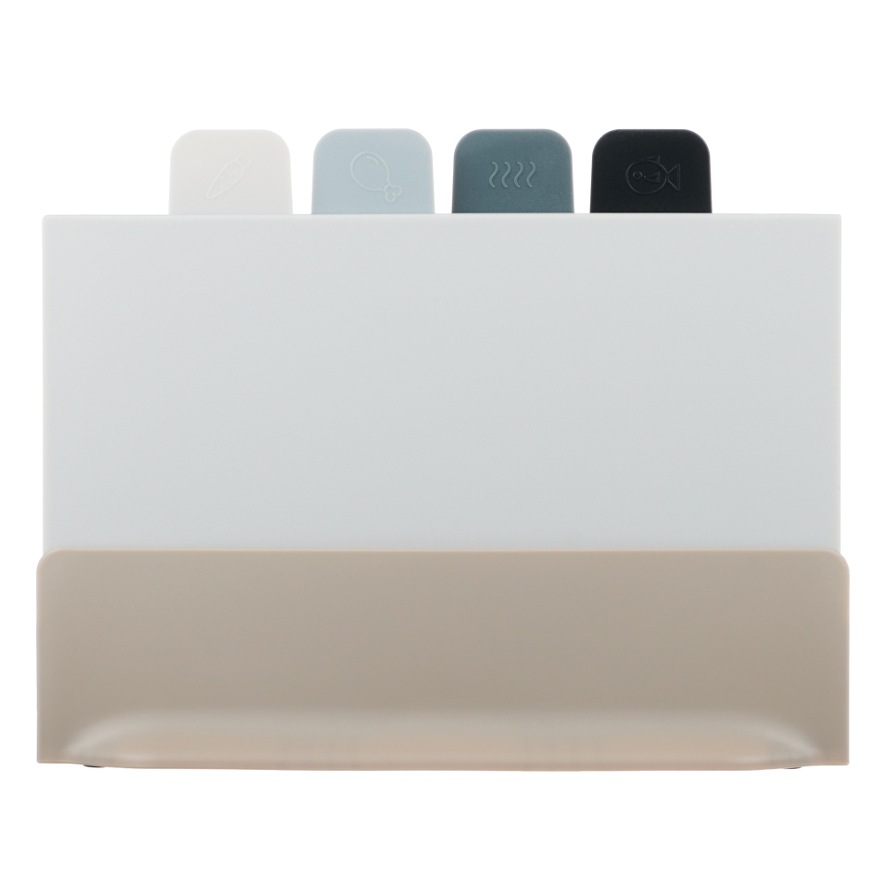 SATOSHI Набор досок разделочных на подставке 5пр 29х22,5х0,5см, пластик, арт.№ 852-149