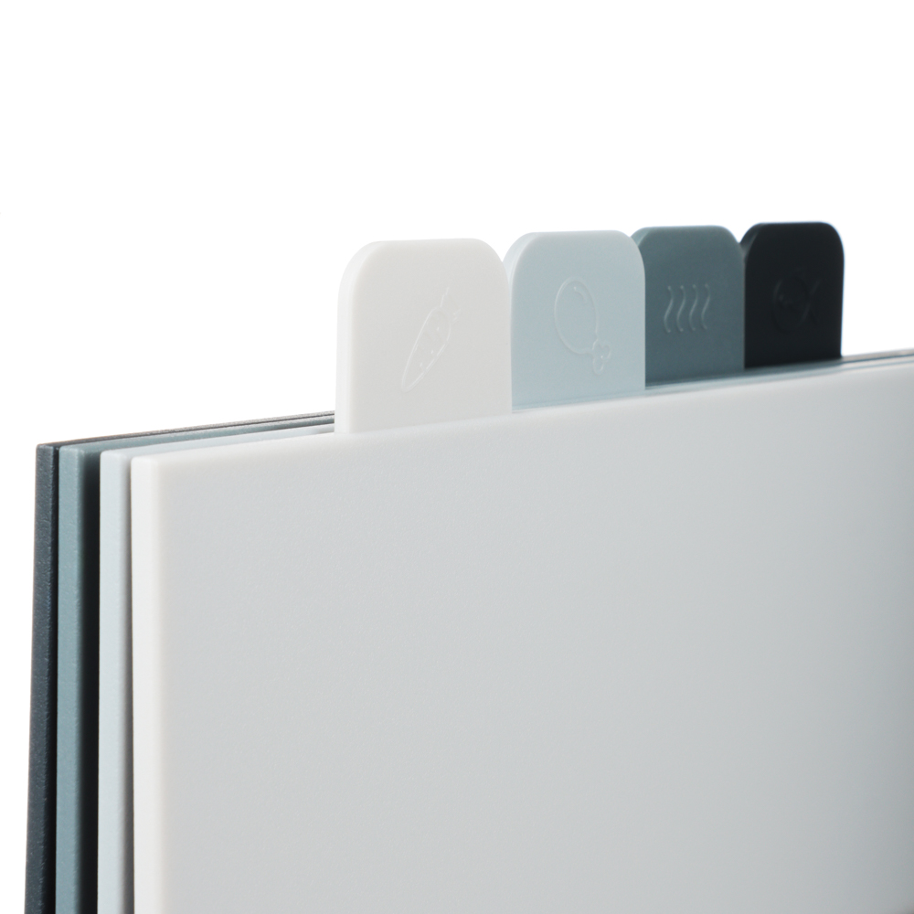 SATOSHI Набор досок разделочных на подставке 5пр 29х22,5х0,5см, пластик, арт.№ 852-149