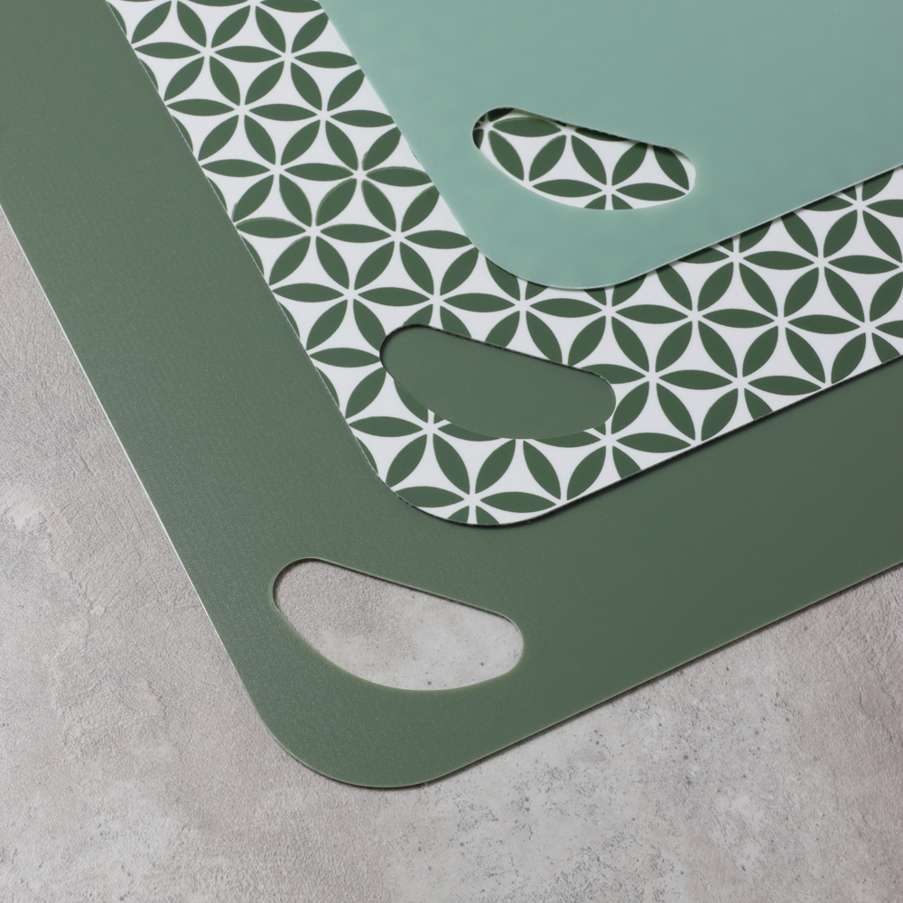 SATOSHI Виган Набор досок разделочных гибких 3шт 38х29см, 33,5х24см, 29х19см, пластик, арт.№ 852-151