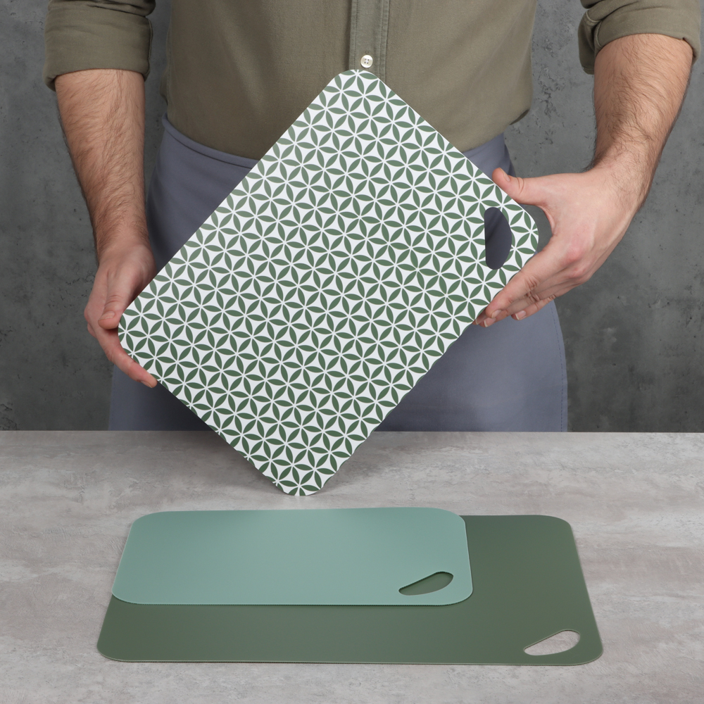 SATOSHI Виган Набор досок разделочных гибких 3шт 38х29см, 33,5х24см, 29х19см, пластик, арт.№ 852-151