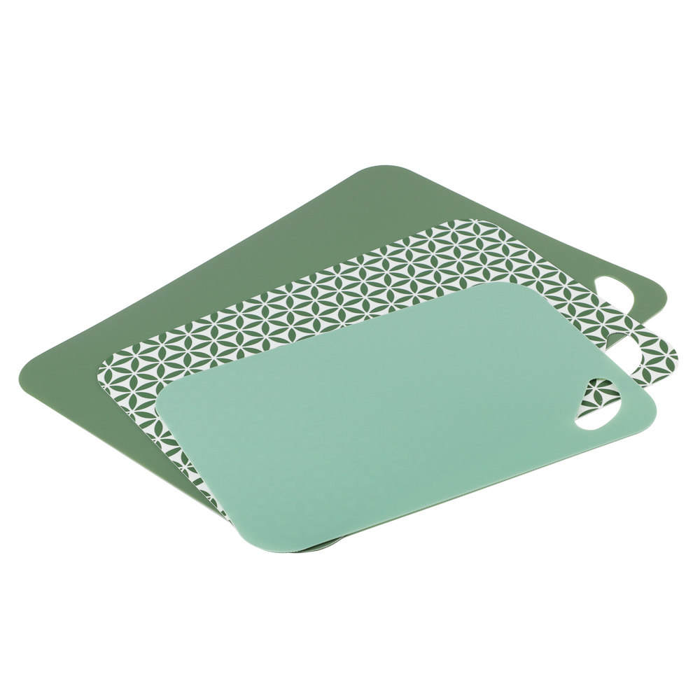 SATOSHI Виган Набор досок разделочных гибких 3шт 38х29см, 33,5х24см, 29х19см, пластик, арт.№ 852-151