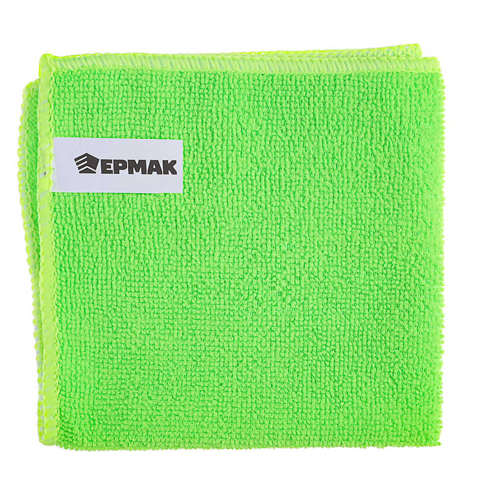 ЕРМАК Набор салфеток из микрофибры 10шт, 30х30см, арт.№ 715-010