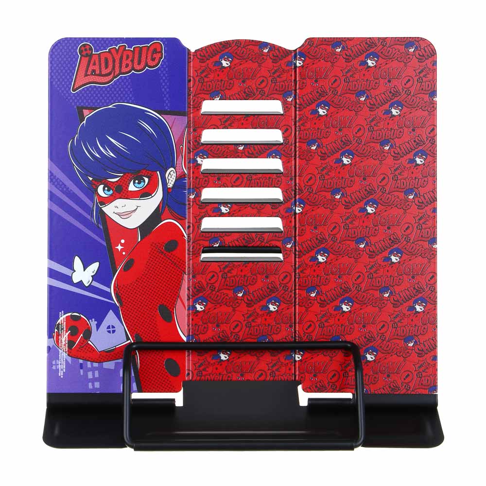 Ледибаг Подставка для книг, для А5, 20х15,5х19см, металл с цветной печатью, пакет, серия "Кор", арт.№ 811-007