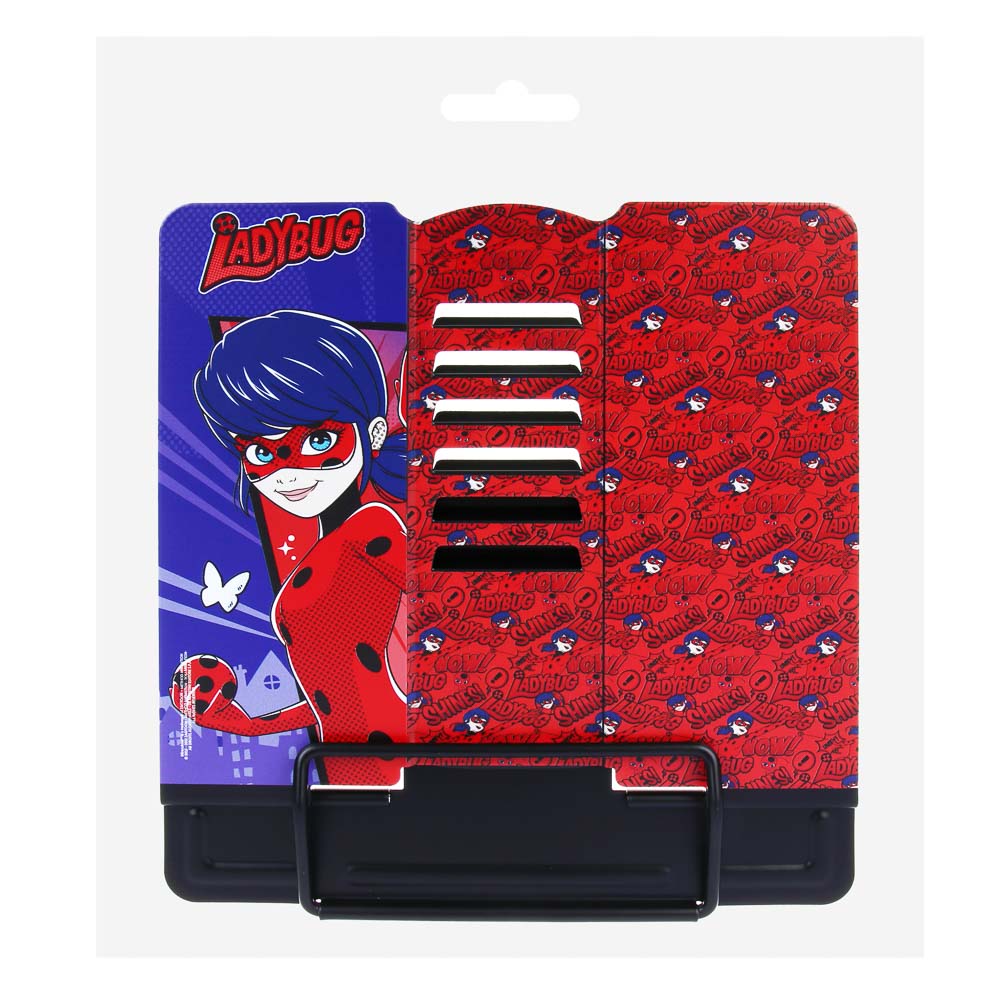 Ледибаг Подставка для книг, для А5, 20х15,5х19см, металл с цветной печатью, пакет, серия "Кор", арт.№ 811-007