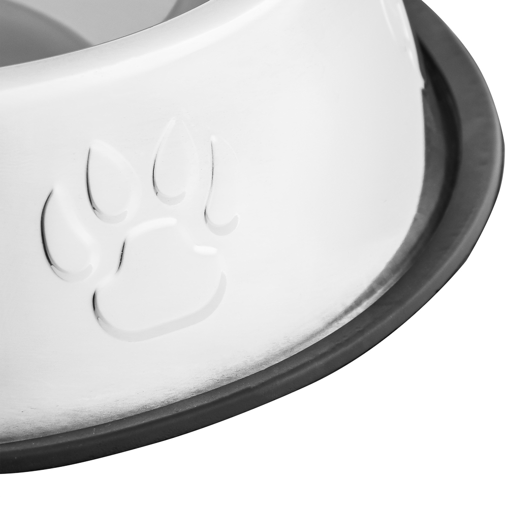 VETTA Миска для домашних животных, нерж. сталь, на резинке, 25,5х6 см, 850 мл., арт.№ 273-028