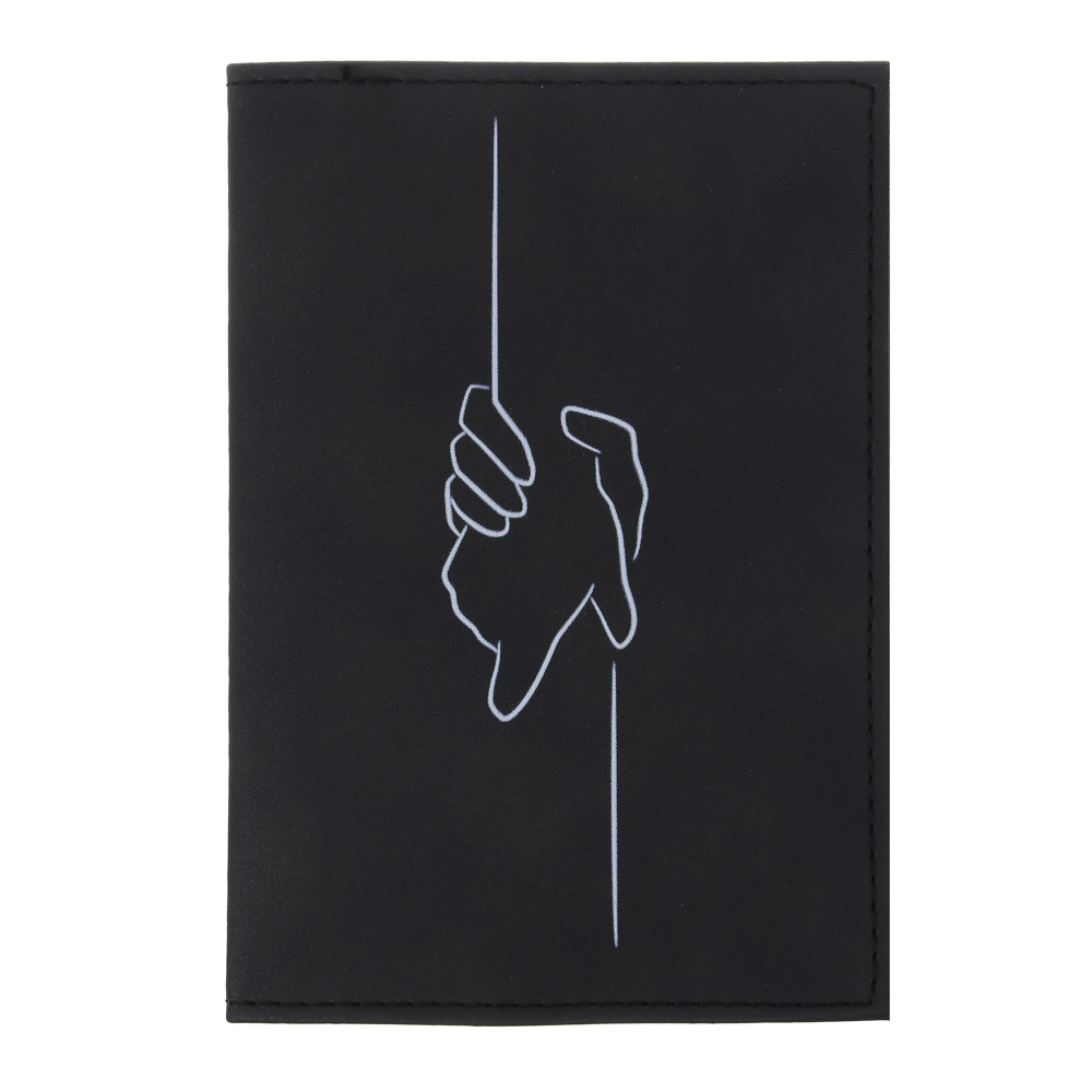 ЮL Обложка для паспорта, ПУ, 14х10см, 6 дизайнов, арт.№ 334-006