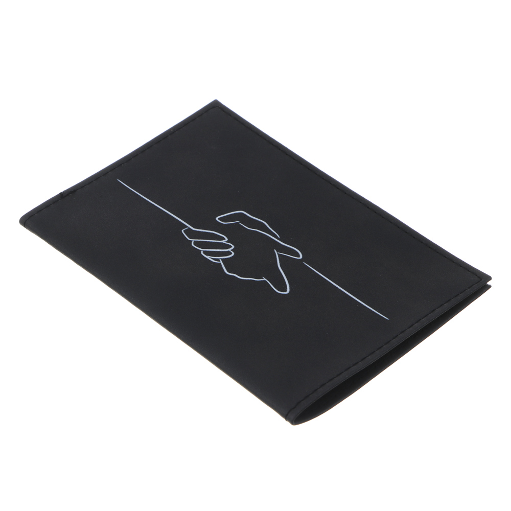 ЮL Обложка для паспорта, ПУ, 14х10см, 6 дизайнов, арт.№ 334-006