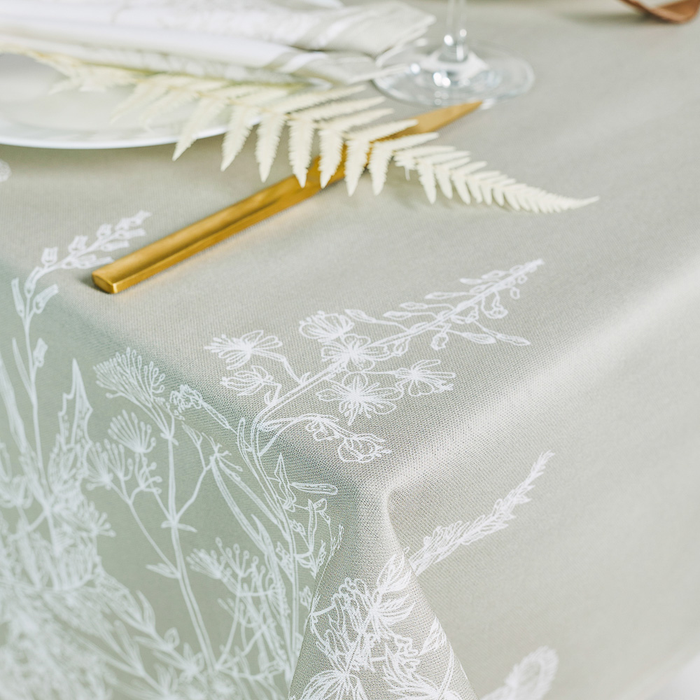 BY COLLECTION Элеганс Скатерть текстильная, 140х200см, 100% хлопок, арт.№ 435-135