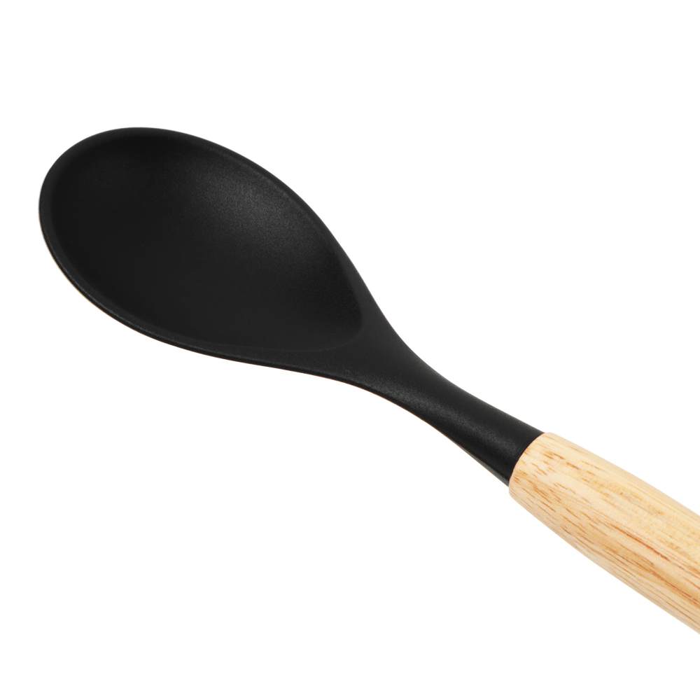 SATOSHI Аллон Набор кухонных принадлежностей 12пр., черный, силикон, арт.№ 881-339