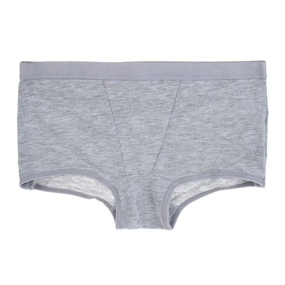 GALANTE Трусы-шортики женские, р.46, 95% хлопок, 5% спандекс, серый, НБ25-17, арт.№ 331-377