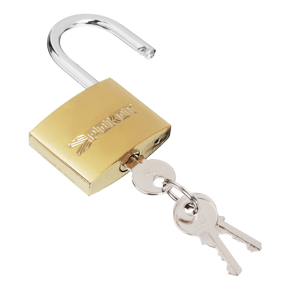 РОКОТ Замок навесной "Золото" 50мм, арт.№ 673-005