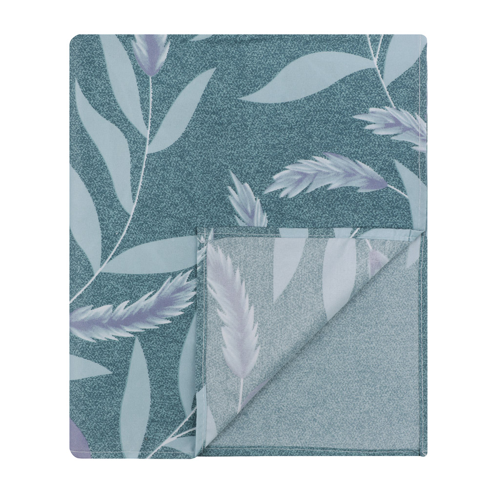 PROVANCE Нэви Комплект постельного белья 1,5 (4 предмета), микросатин, листья, арт.№ 421-373