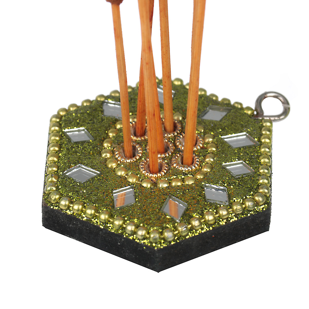 INBLOOM Палочки ароматические уличные 20см d0,3см 25шт с подставкой, арт.№ 159-151