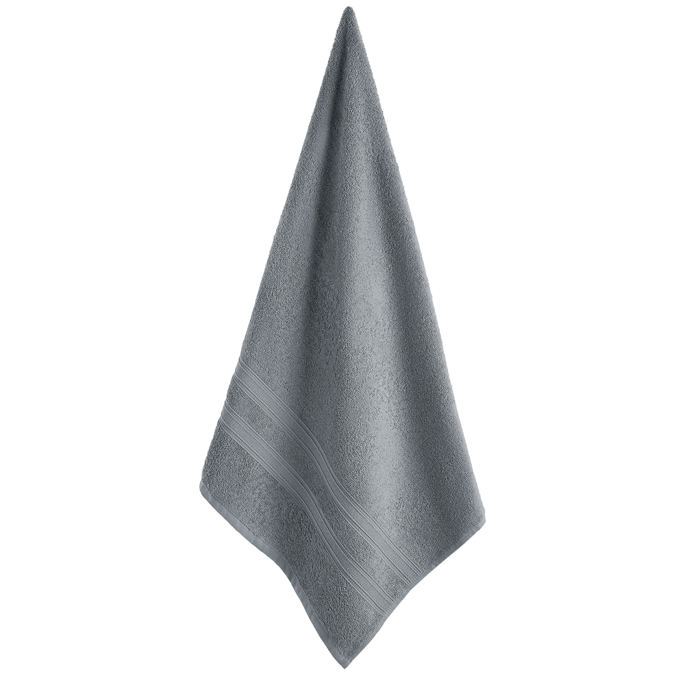 PROVANCE Нэви Полотенце махровое, 100% хлопок, 50х90см, 360гр/м, серый, арт.№ 484-165