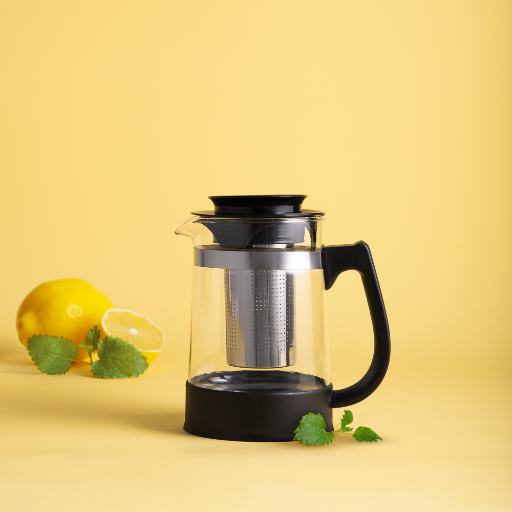 SATOSHI Валори Чайник заварочный 1 л, пластик, нержавеющая сталь, арт.№ 850-249