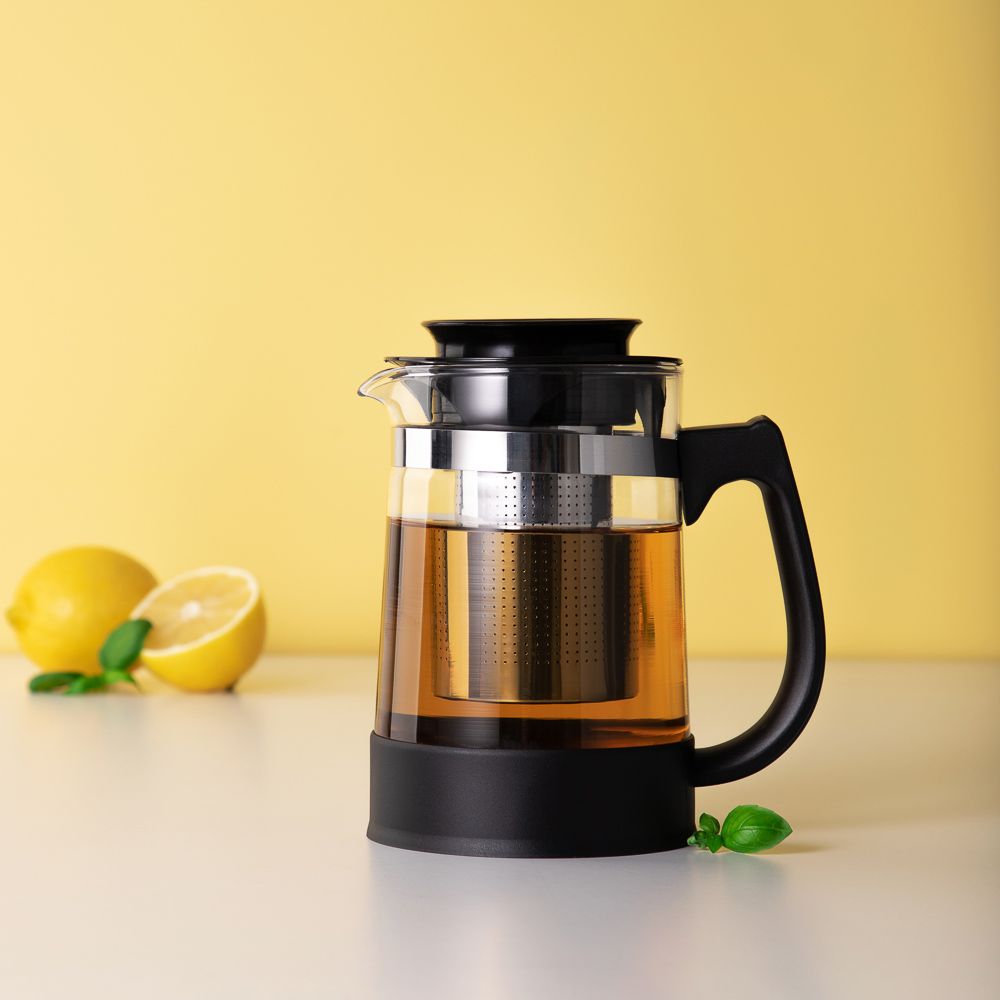 SATOSHI Валори Чайник заварочный 1 л, пластик, нержавеющая сталь, арт.№ 850-249