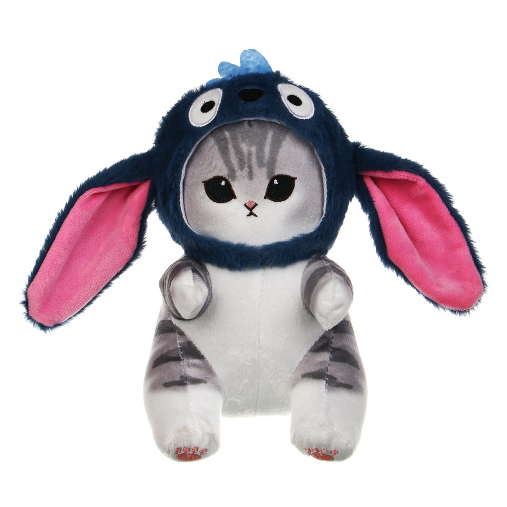 Игрушка мягкая "Котя" в костюмчике, полиэстер, ИГРОЛЕНД, 3+, 1811-02, арт.№ 264-541