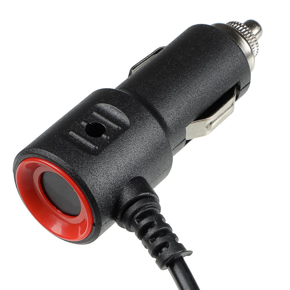 ЕРМАК Разветвитель прикуривателя, 3 выхода +1 USB, 60 W, 2.1А,12/24В, пластик, арт.№ 738-019