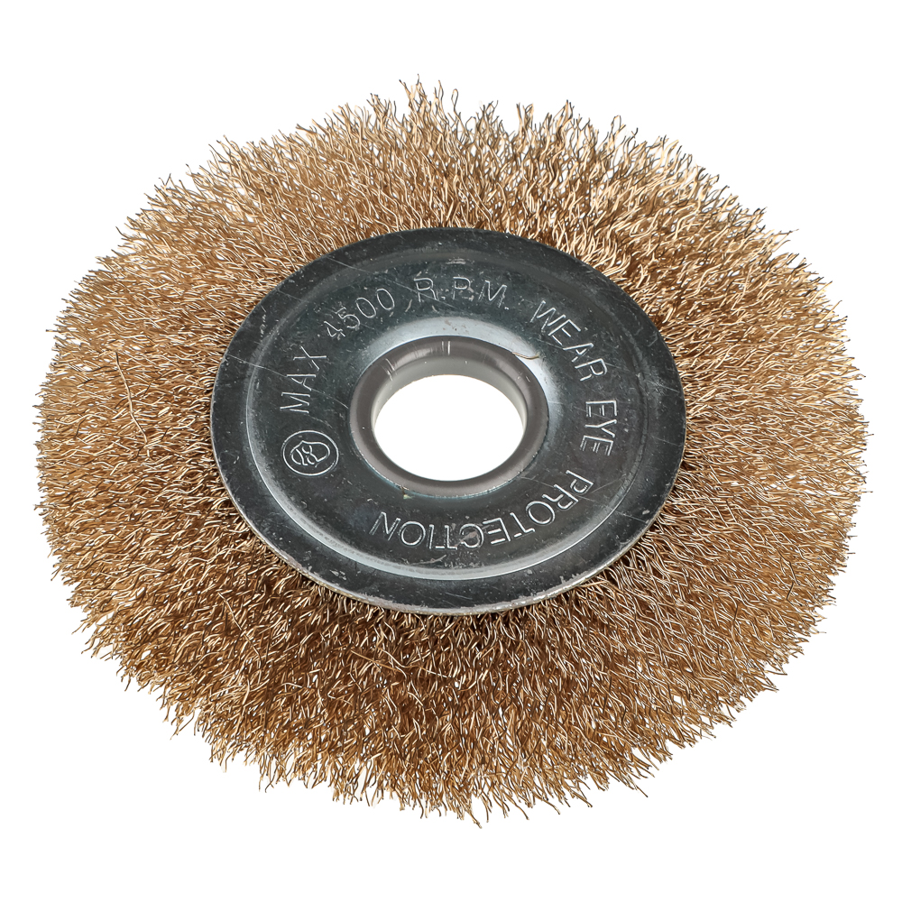 ЕРМАК Щетка металл. для УШМ 125мм/22мм, плоская, арт.№ 656-055