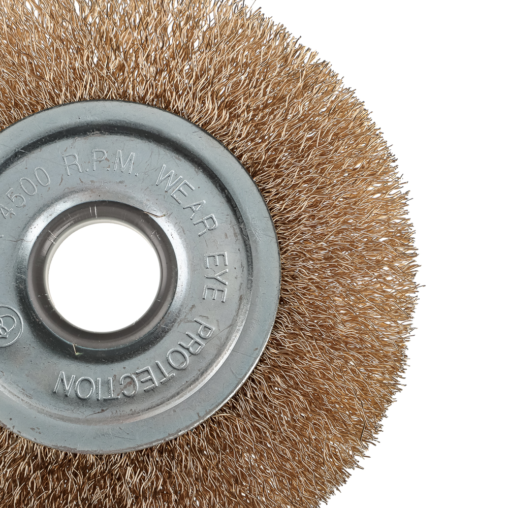 ЕРМАК Щетка металл. для УШМ 125мм/22мм, плоская, арт.№ 656-055