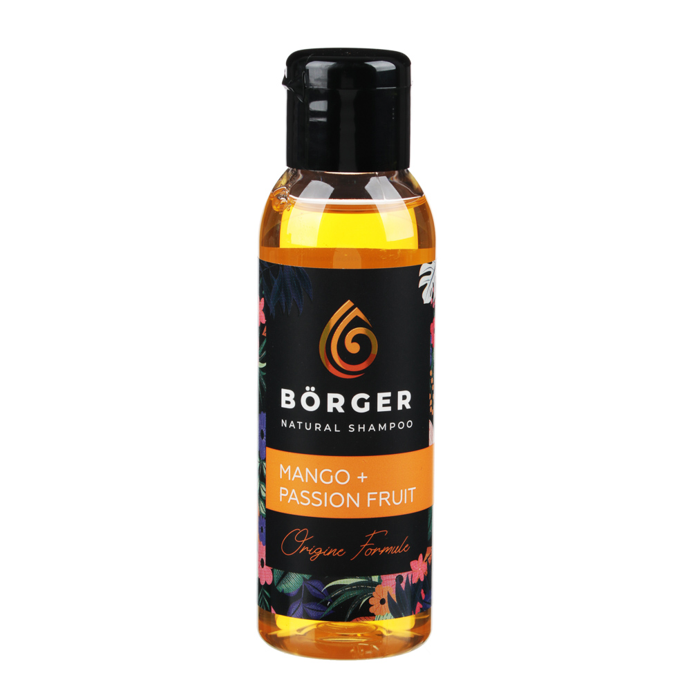Шампунь Borger MANGO + PASSION FRUIT для любых типов волос, 100мл, арт.№ 974-095