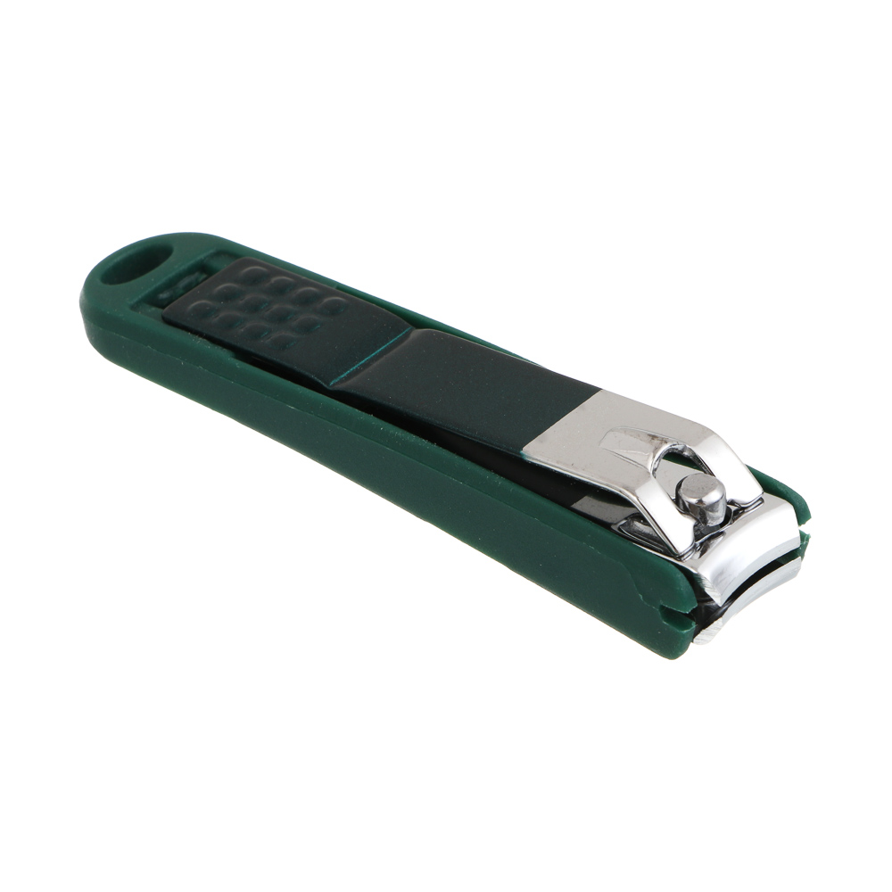 Набор маникюрный из трех книпсеров и пилки в футляре тм ЮНИLOOK, сталь, пластик, арт.№ 305-473