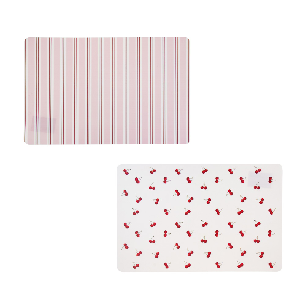 Салфетка сервировочная Черри, 42x28см, полипропилен, 2 дизайна, арт.№ 890-396