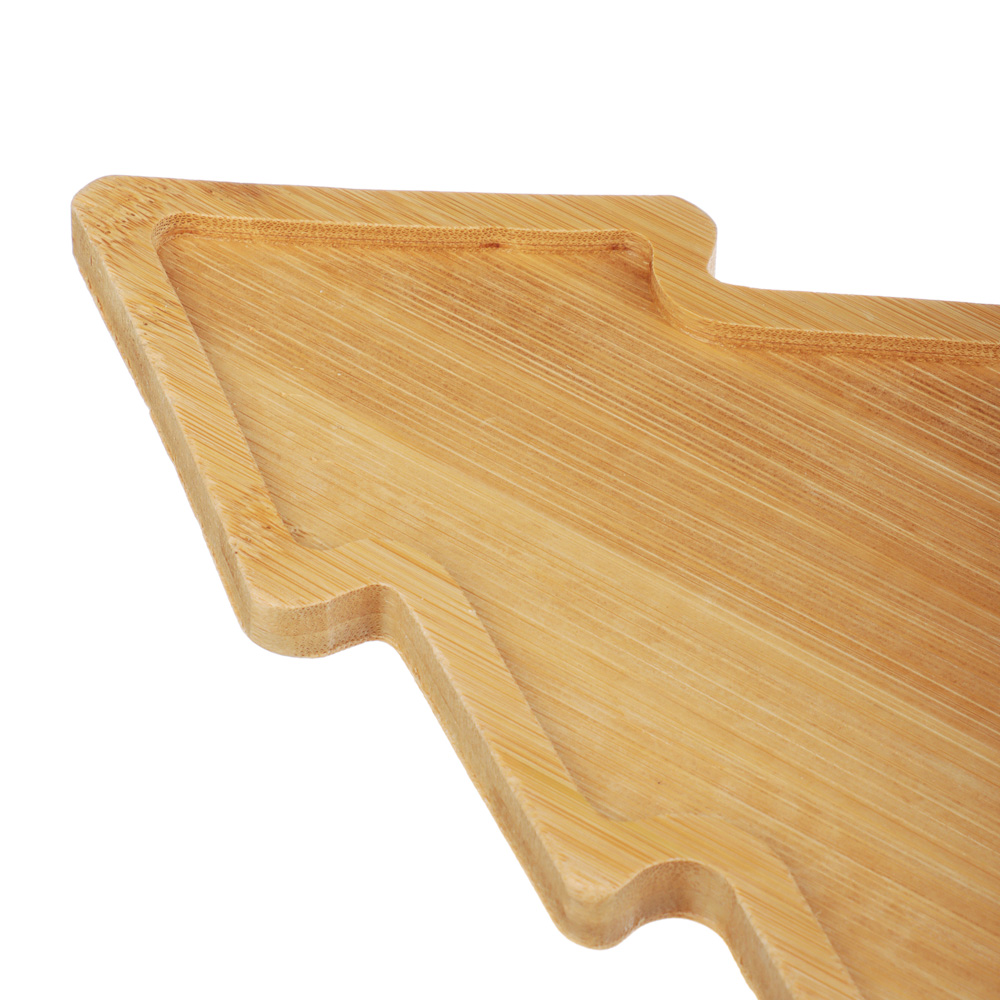 Новогодняя коллекция Нордик менажница "Елка", 28х20х1,2см, бамбук, арт.№ 883-128