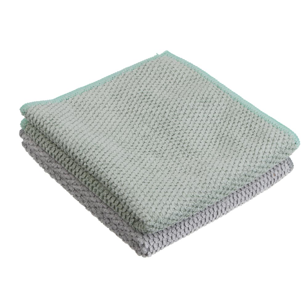 VETTA Салфетка из микрофибры для ванной комнаты, 30х30см, 320г/кв.м., 2 цвета, арт.№ 448-235