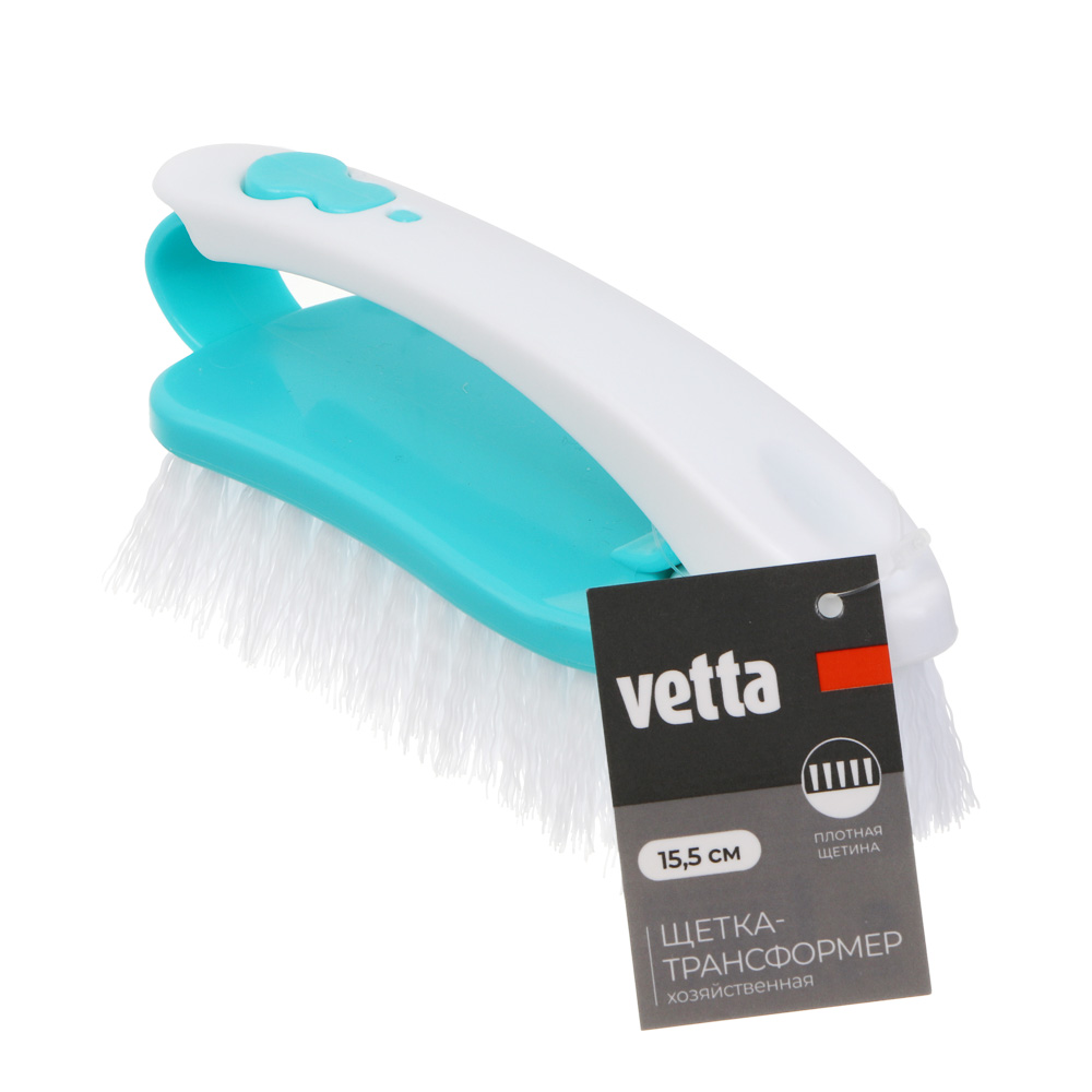 Щетка-утюжок трансформер тм VETTA, 15,5, см, пластик, 2 цвета, арт.№ 445-286