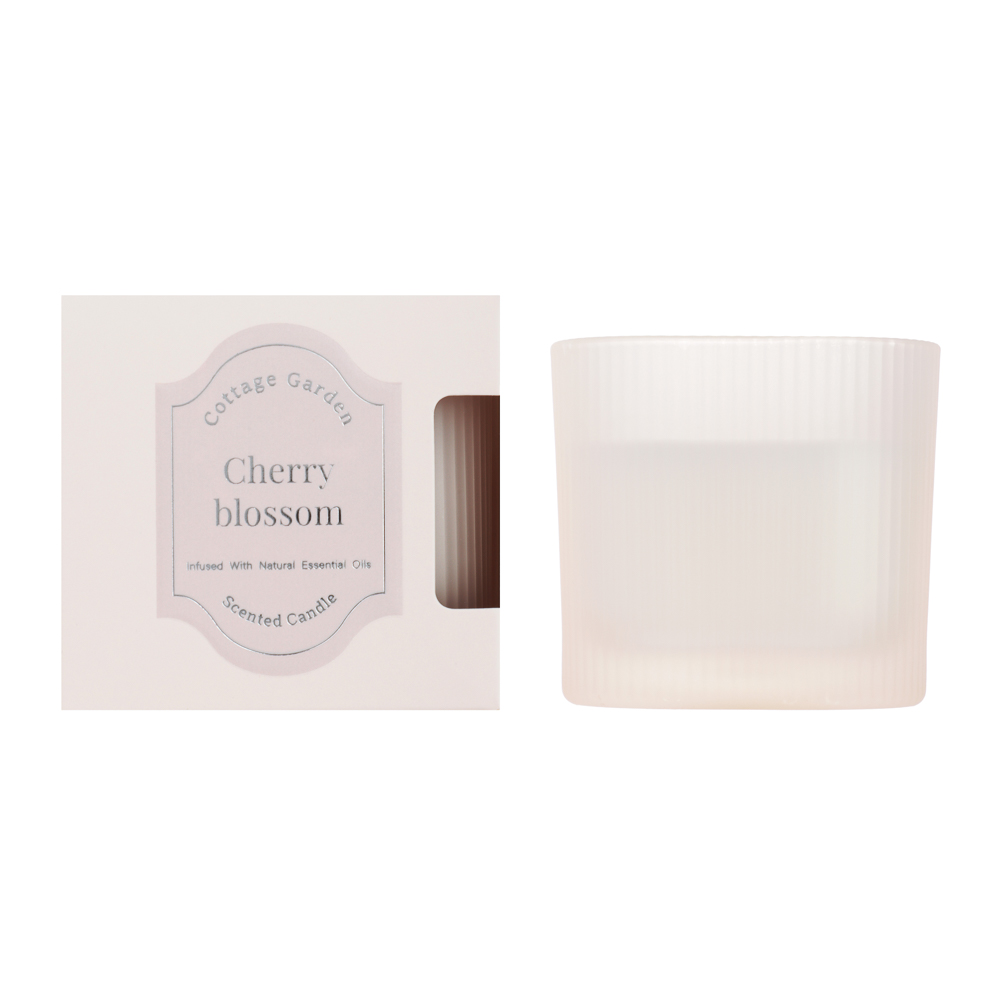 Свеча ароматизированная тм NEW GALAXY Cottage garden 90г,Wild Honey, Summer Dreams, Cherry Blossom, арт.№ 778-318