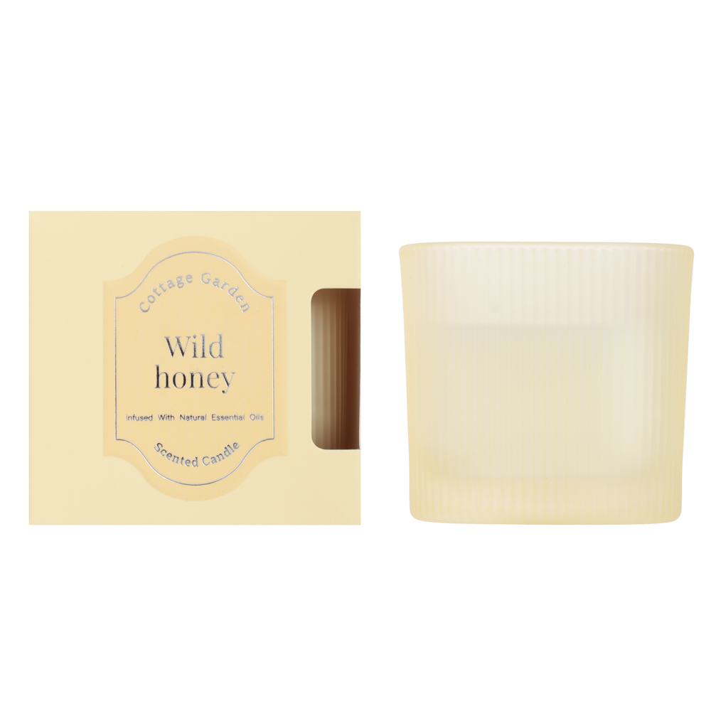 Свеча ароматизированная тм NEW GALAXY Cottage garden 90г,Wild Honey, Summer Dreams, Cherry Blossom, арт.№ 778-318