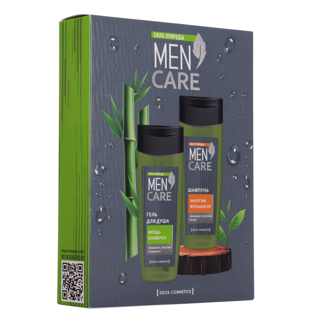 Подарочный набор мужской DC MEN CARE Сила природы:Гель для душа,250 мл+Шампунь,250 мл, арт.№ 954-044