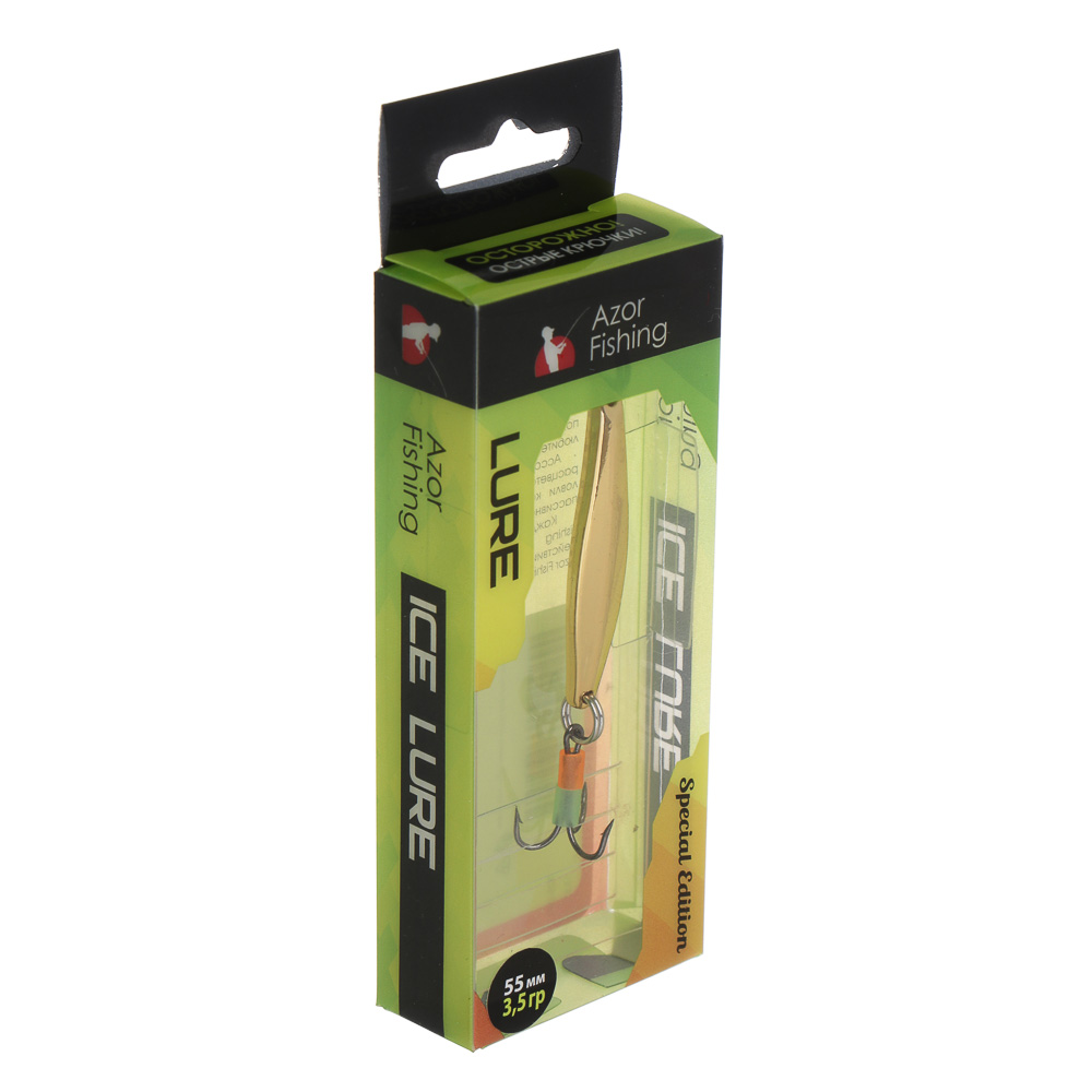 Блесна зимняя "Окунек" тм AZOR FISHING, 5 видов, арт.№ 125-091