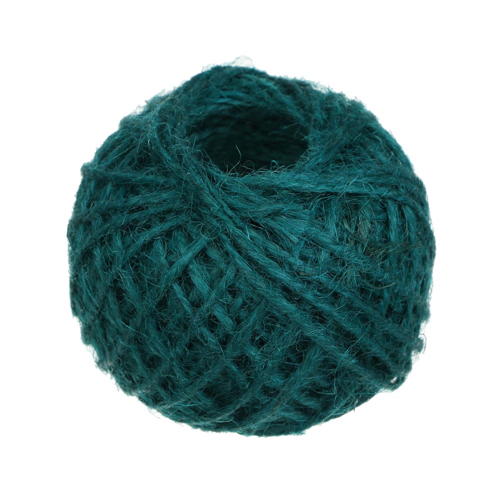 INBLOOM Набор шпагатов: 1-нит. 1,6 ктекс - 25 м, 2-х нит. 1,2 ктекс - 25 м, 3-х нит. 2,3 ктекс - 13 м, джут, арт.№ 151-135