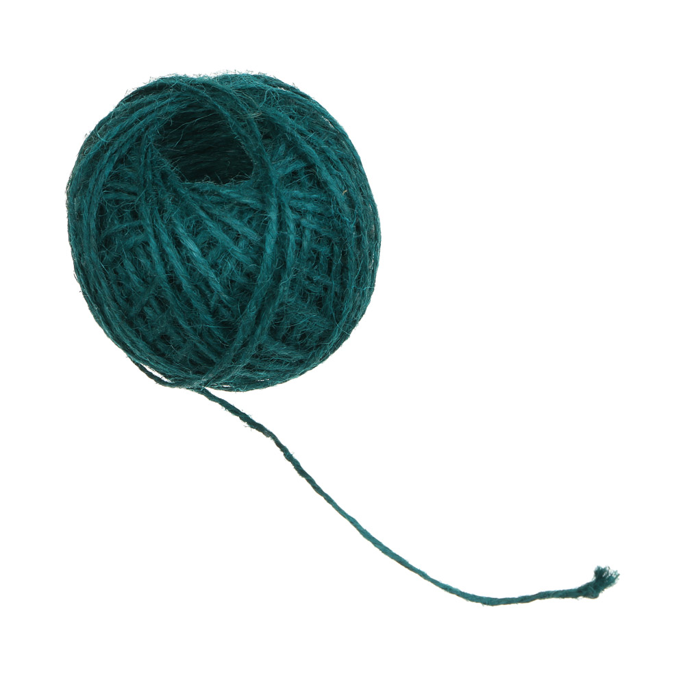 INBLOOM Набор шпагатов: 1-нит. 1,6 ктекс - 25 м, 2-х нит. 1,2 ктекс - 25 м, 3-х нит. 2,3 ктекс - 13 м, джут, арт.№ 151-135