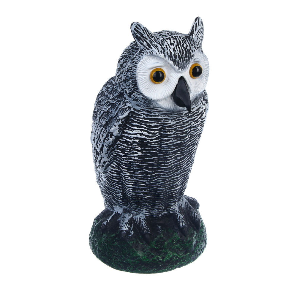 Фигура садовая "Сова" тм INBLOOM, 26x13см, HDPE, арт.№ 162-293