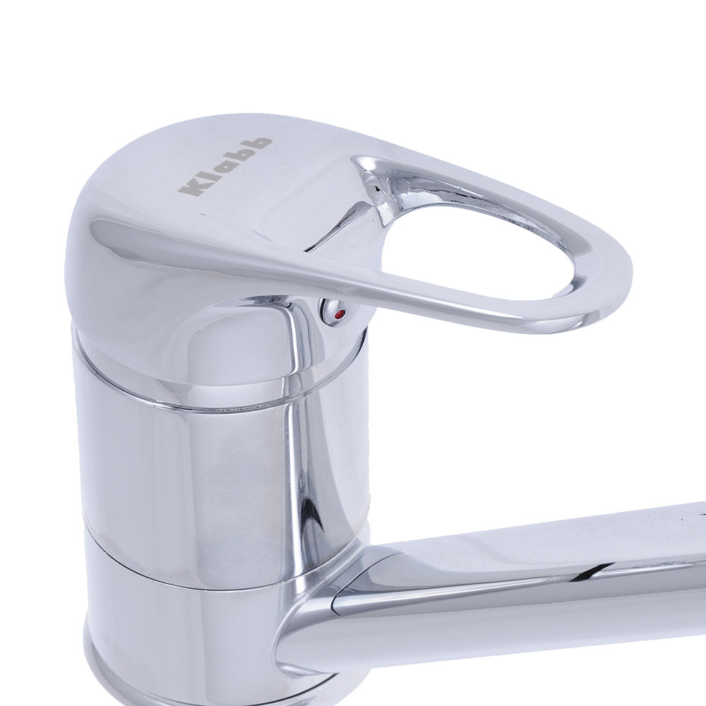 Смеситель Klabb 05 211 для кухни, керам. картридж 40 мм, хром, без подв, арт.№ 566-048