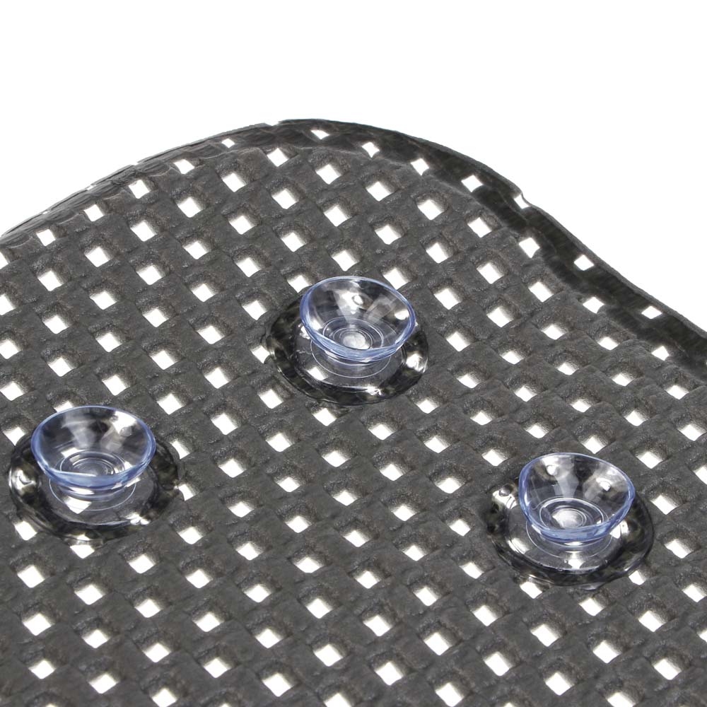 Коврик противоскользящий тм VETTA Lense, 91x43см, ПВХ 100%, серый, арт.№ 403-110