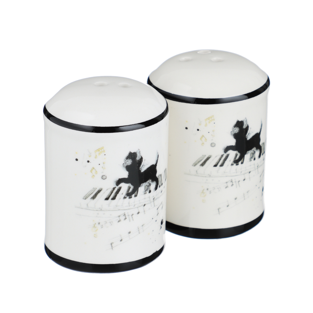 MILLIMI Котейка Набор для соли и перца, 4,5х6,5см, керамика, арт.№ 824-129