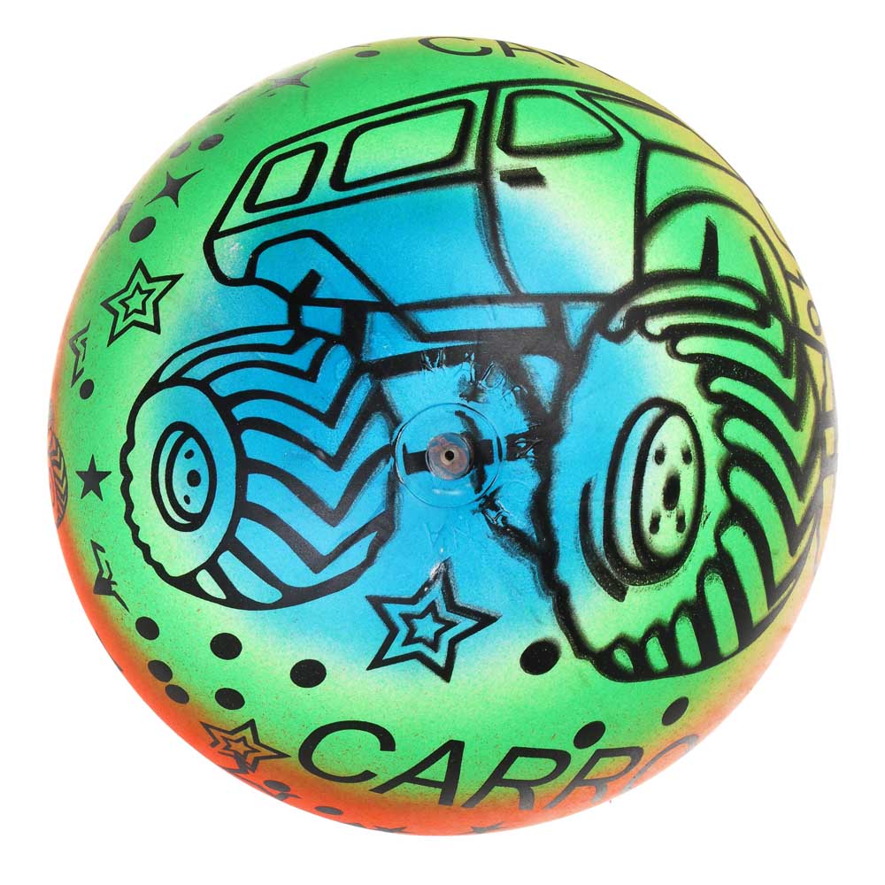 Мяч "Яркий день", ПВХ, 25см, 4 цвета, арт.№ 262-145