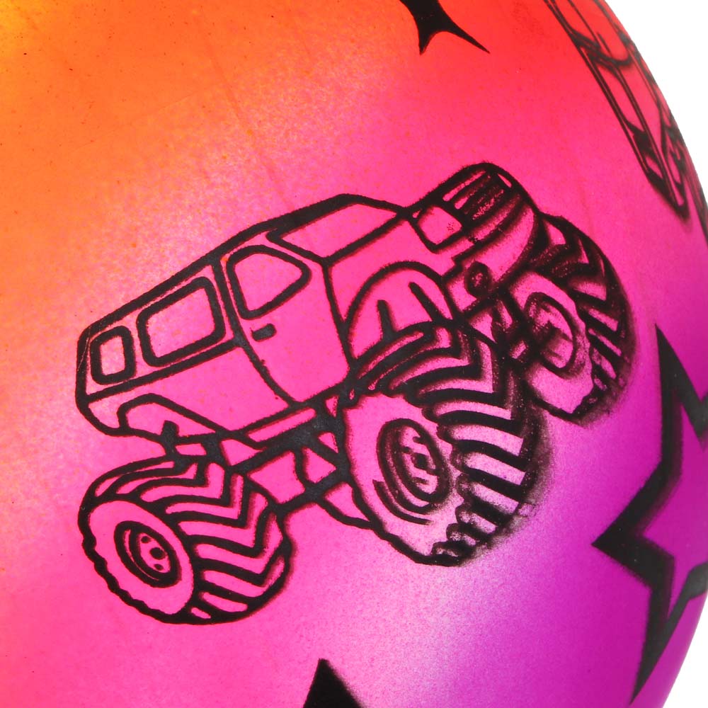 Мяч "Яркий день", ПВХ, 25см, 4 цвета, арт.№ 262-145