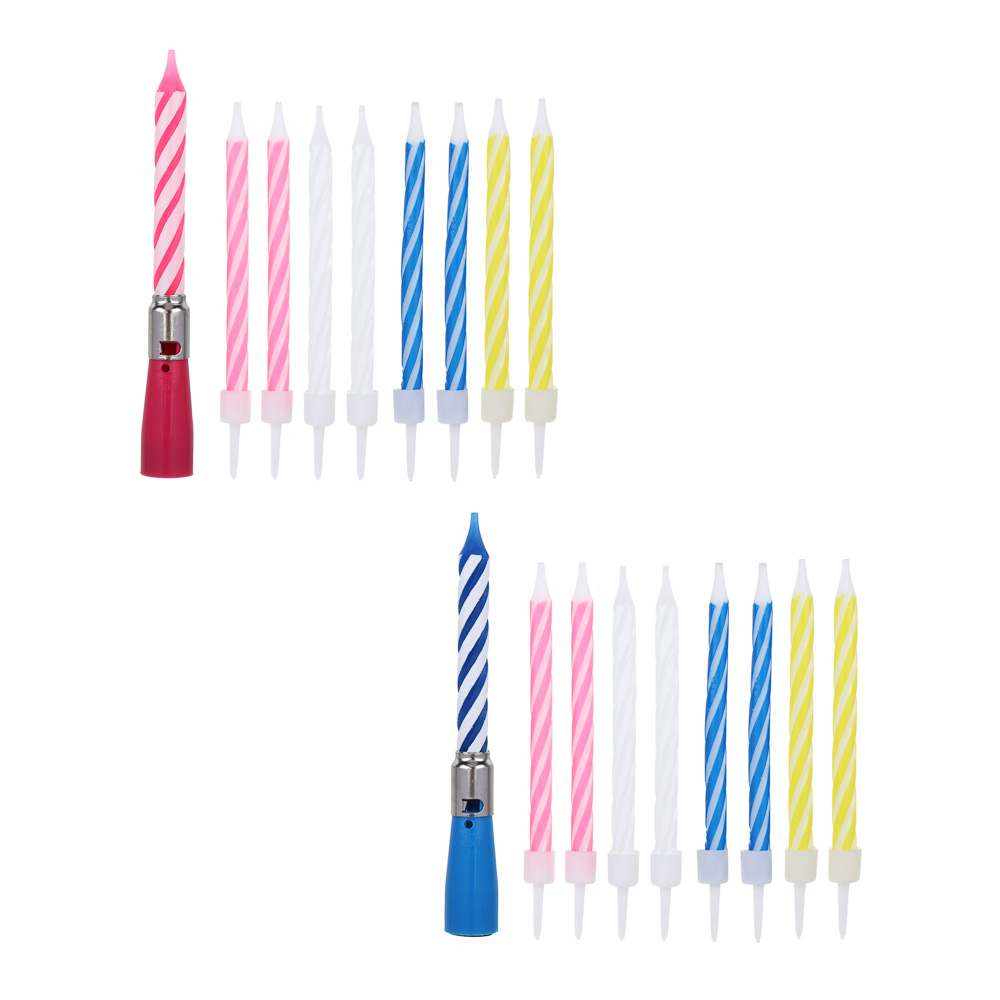 Набор свечей для торта с музыкой тм Fntastic, 1хAG3, 9 шт, арт.№ 506-001