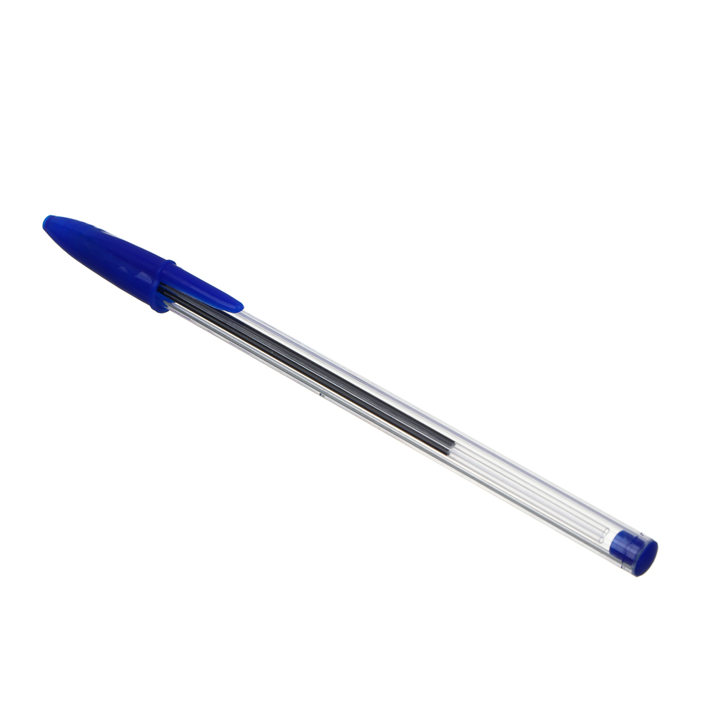 Набор ручек шариковых 8 штук, синие, наконечник 1,0 мм, арт.№ 627-162