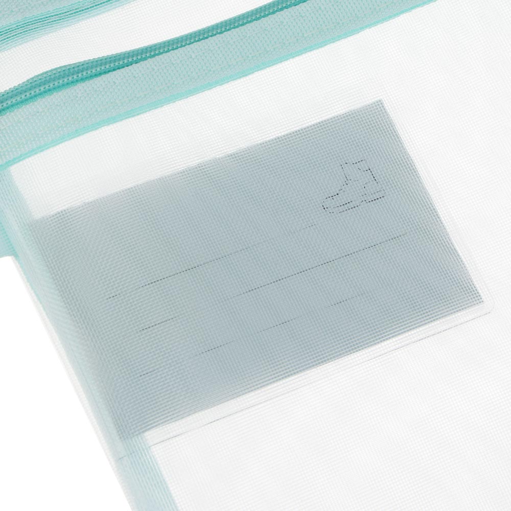 Папка для тетрадей А4 с ручкой, 34х24,5см, "Ничего Лишнего", сетчатая ткань, 2 отделения, 3 цвета, арт.№ 532-091