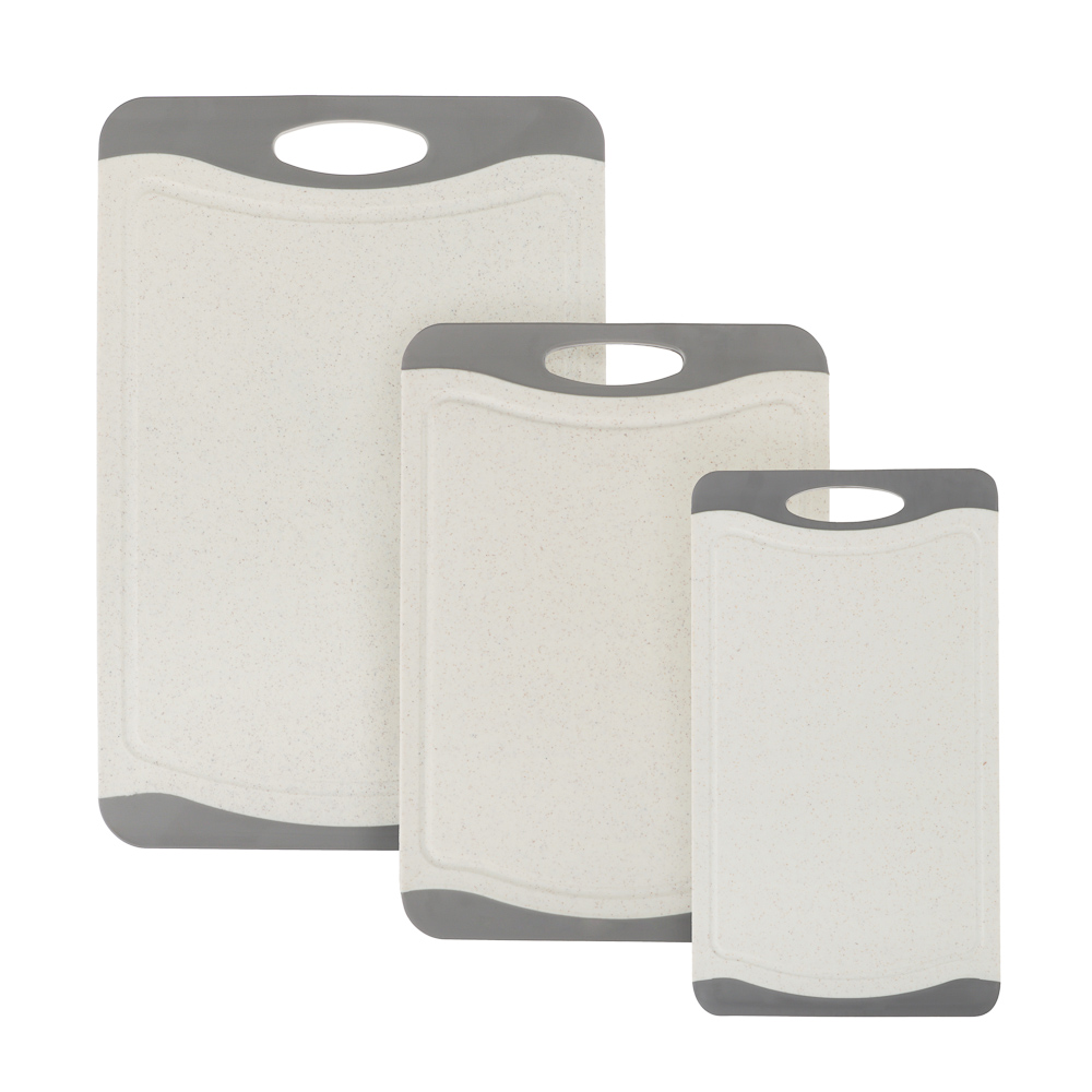 SATOSHI Женева Набор досок разделочных 3шт 36,5х24,5х0,8 см; 29х20х0,8 см; 25х14,5х0,8 см, пластик, арт.№ 852-155