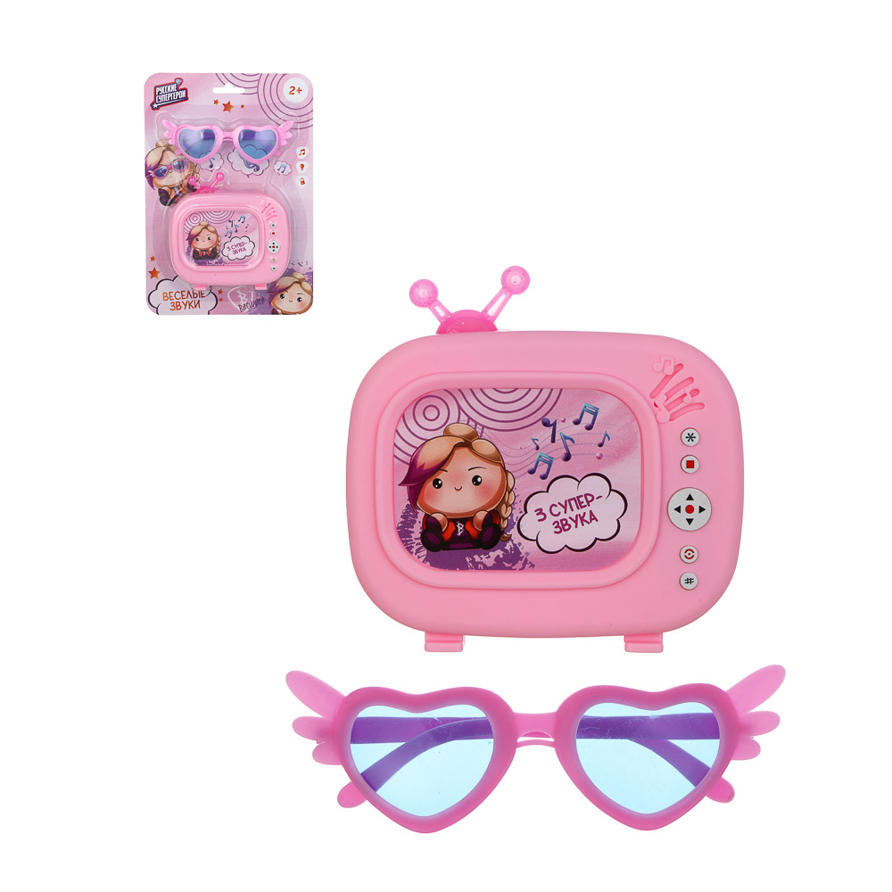 BY Русские Супергерои Игровой центр "TV", свет, звук, РР, 2хАА, 17х3х24 см, арт.№ 272-911