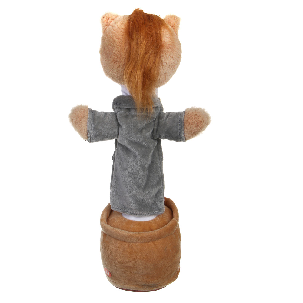 ИГРОЛЕНД Игрушка музыкальная повторюшка "Конь в пальто", звук, пласт., полиэстер, 3хАА, 32см, арт.№ 264-922